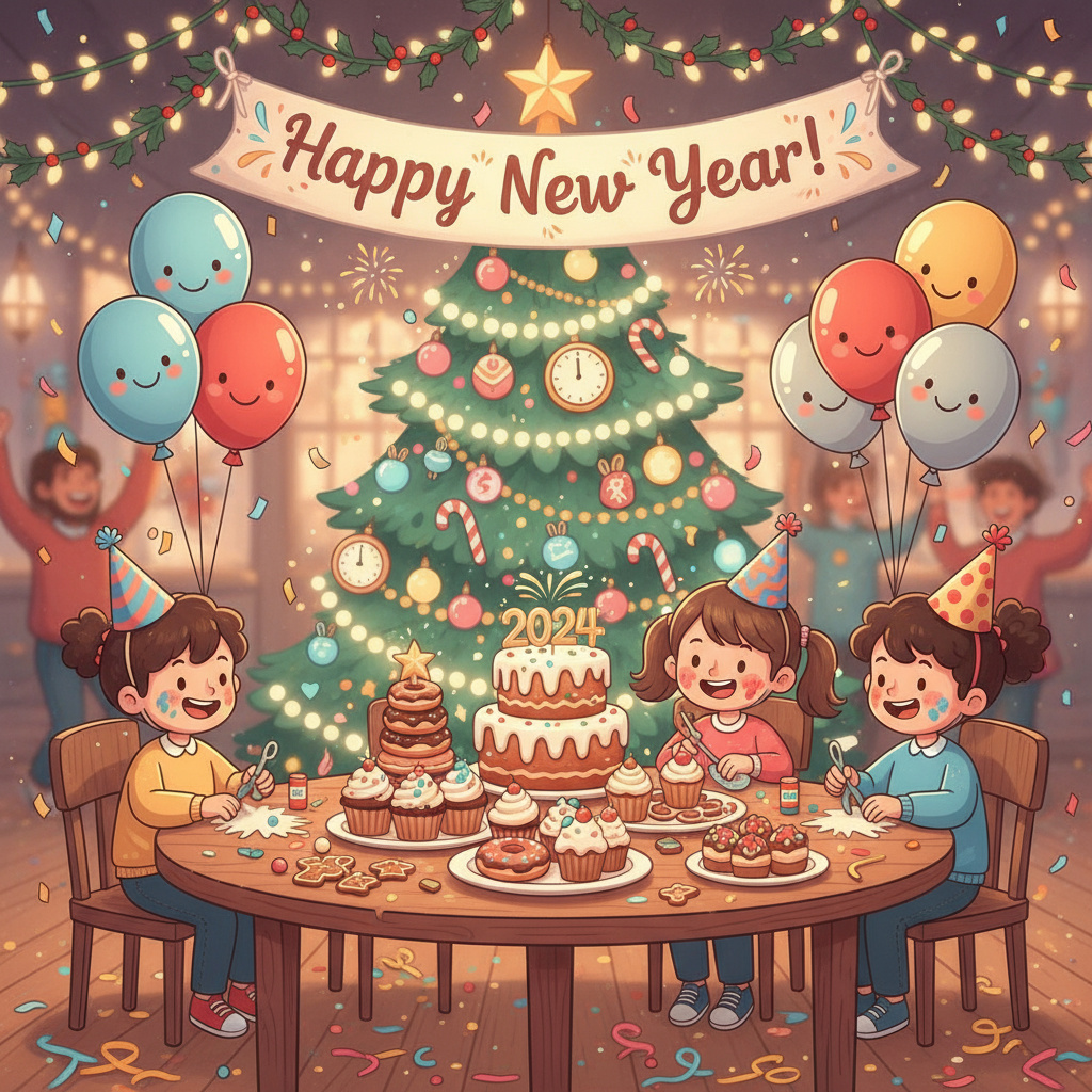 New Year Magic: Creative Celebrations and Festive Fun