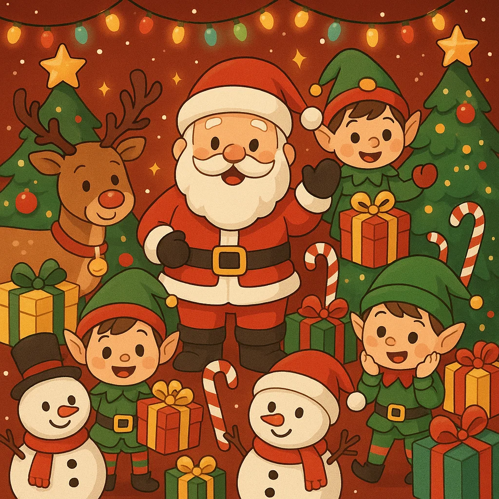 Christmas Games and Printables for Kids